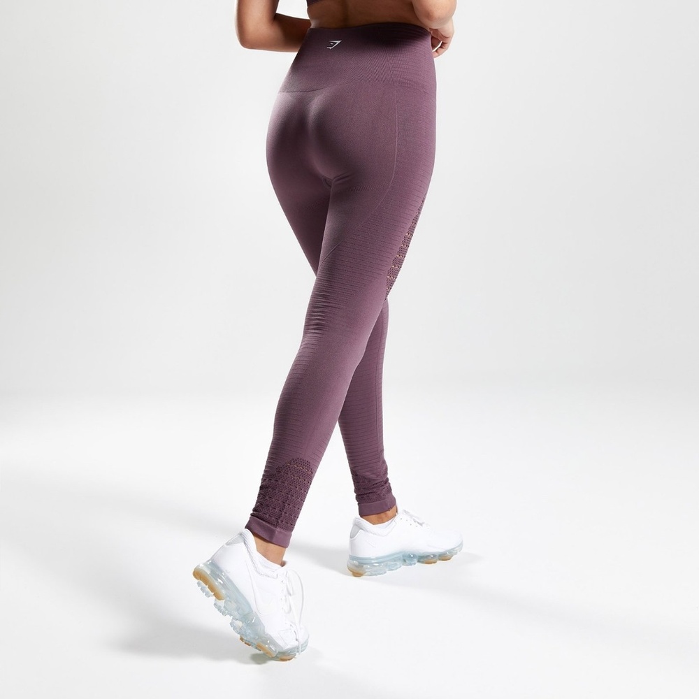 ENERGY SEAMLESS HIGH WAISTED LEGGINGS PURPLE BNWOT